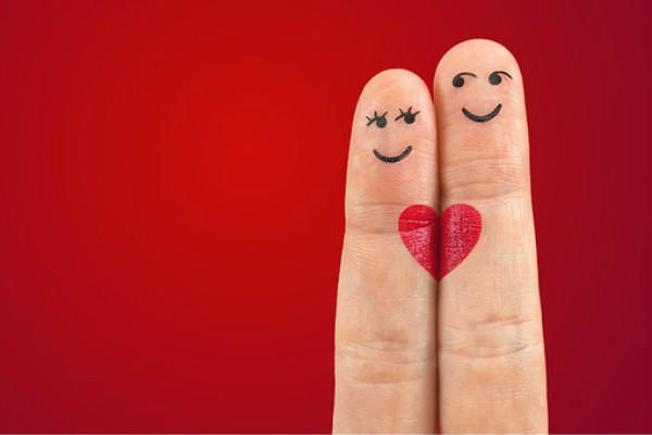 手指爱心